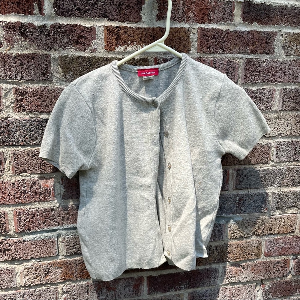 Jordache short sleeve sweater and tank set